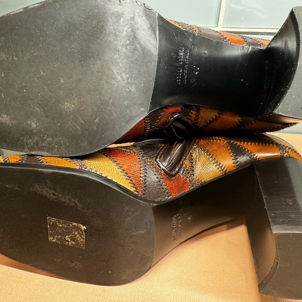 Euc Pattern Miu Miu Boots - image 4